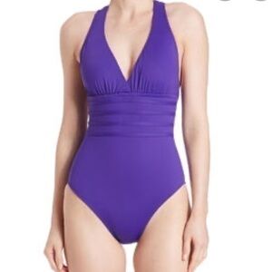 La Blanca Purple Swimsuit